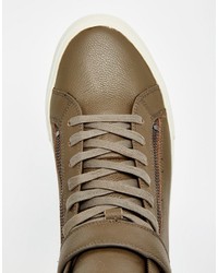 Baskets basses olive Aldo