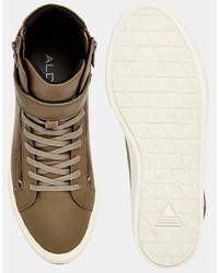 Baskets basses olive Aldo