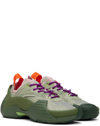 Baskets basses olive Lanvin