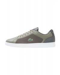Baskets basses olive Lacoste