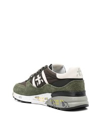 Baskets basses olive Premiata