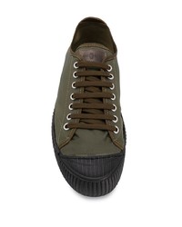 Baskets basses olive Car Shoe