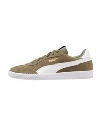 Baskets basses olive Puma