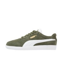 Baskets basses olive Puma