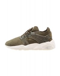 Baskets basses olive Puma