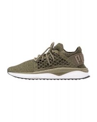 Baskets basses olive Puma