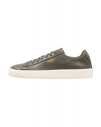 Baskets basses olive Puma