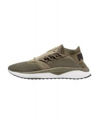 Baskets basses olive Puma