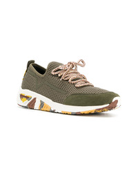 Baskets basses olive Diesel