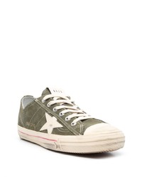 Baskets basses olive Golden Goose