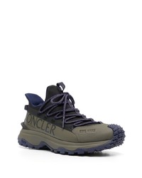 Baskets basses olive Moncler