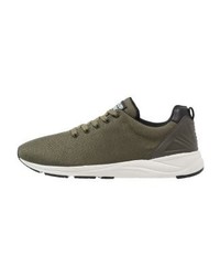 Baskets basses olive YOURTURN
