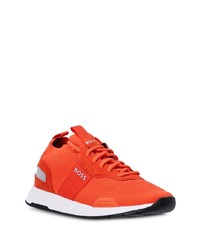 Baskets basses orange BOSS