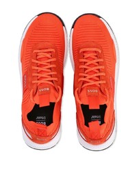 Baskets basses orange BOSS