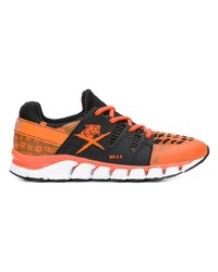 Baskets basses orange Plein Sport