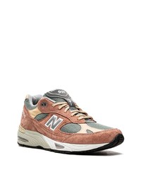 Baskets basses orange New Balance