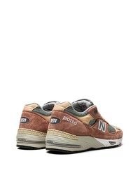 Baskets basses orange New Balance