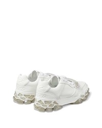 Baskets basses ornées blanches Jimmy Choo