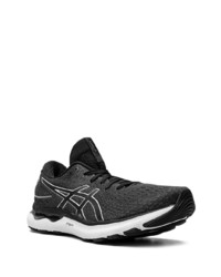 Baskets basses ornées noires Asics