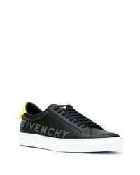 Baskets basses ornées noires Givenchy