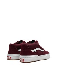 Baskets basses pourpre foncé Vans