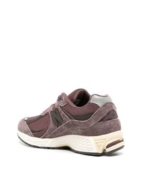 Baskets basses pourpre foncé New Balance