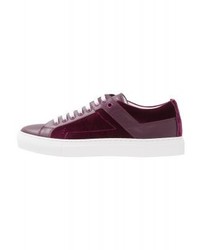Baskets basses pourpre foncé Hugo Boss