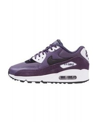 Baskets basses pourpre foncé Nike
