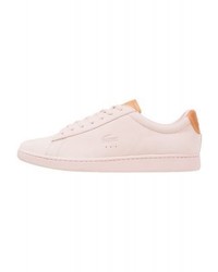 Baskets basses roses Lacoste