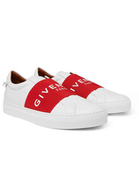 Baskets basses rouge et blanc Givenchy