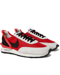 Baskets basses rouge et blanc Nike