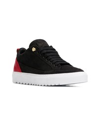 Baskets basses rouge et noir Mason Garments