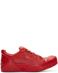 Baskets basses rouges Boris Bidjan Saberi