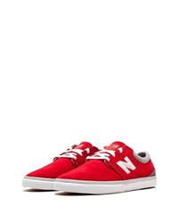 Baskets basses rouges New Balance