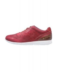 Baskets basses rouges Bugatti