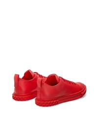 Baskets basses rouges Giuseppe Zanotti