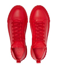 Baskets basses rouges Giuseppe Zanotti