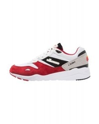 Baskets basses rouges Ellesse