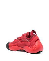 Baskets basses rouges Lanvin