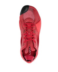 Baskets basses rouges Lanvin