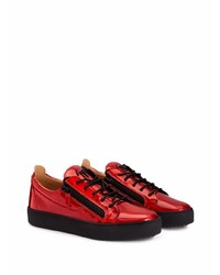 Baskets basses rouges Giuseppe Zanotti