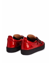 Baskets basses rouges Giuseppe Zanotti