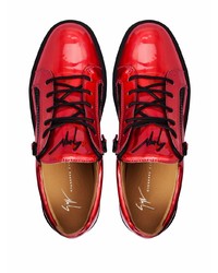 Baskets basses rouges Giuseppe Zanotti