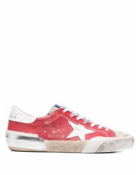 Baskets basses rouges Golden Goose