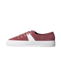 Baskets basses rouges Mango