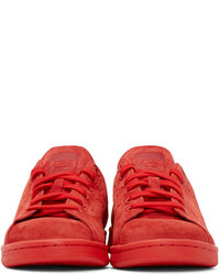 Baskets basses rouges adidas