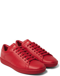 Baskets basses rouges Saint Laurent