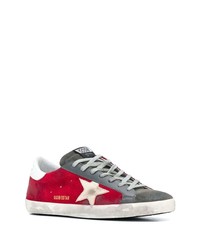 Baskets basses rouges Golden Goose