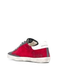 Baskets basses rouges Golden Goose