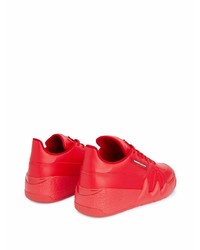 Baskets basses rouges Giuseppe Zanotti